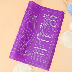 Silicone Kneading Mat Extra Large 45x60cm Non Stick Baking Mat for Rolling Dough