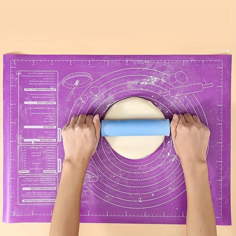 Silicone Kneading Mat Extra Large 45x60cm Non Stick Baking Mat for Rolling Dough