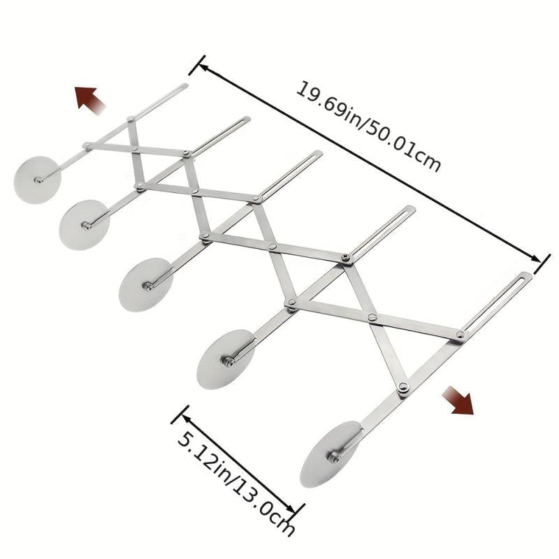 Stainless Steel Expandable Pizza Cutter