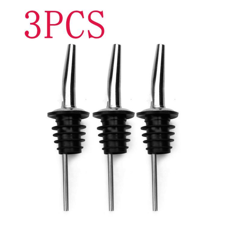 3pcs Stainless Steel Pour Spout Wine Pourer for Bottles