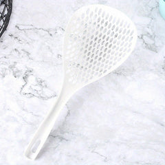 1pc Large Slotted Spoon Colander for Pasta Noodles Kitchen Utensil