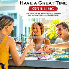 Stainless Steel Foldable BBQ Net Rack with Large Capacity