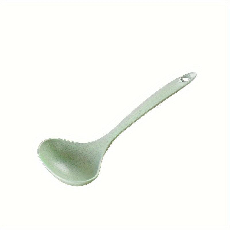 Wheat Straw Chinese Soup Spoon Long Handle Hot Pot Spoon Kitchen Accessaries