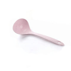 Wheat Straw Chinese Soup Spoon Long Handle Hot Pot Spoon Kitchen Accessaries