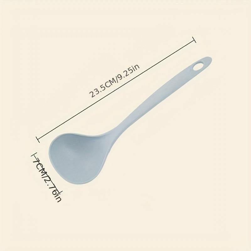 Wheat Straw Chinese Soup Spoon Long Handle Hot Pot Spoon Kitchen Accessaries