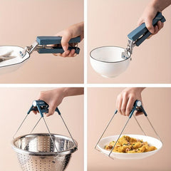 Plate Lifter Hot Pot Tongs Plate Clip Anti Scald Gripper