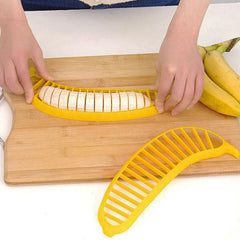 1pc Banana Slicer & Fruit Divider Easy Cutting for Bananas, Cucumbers, Sausages