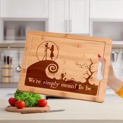 Nightmare Bamboo Cutting Board Wood Serving Tray