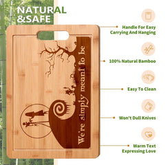 Nightmare Bamboo Cutting Board Wood Serving Tray