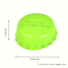 6pcs Wine Bottle Stoppers Silicone Fresh Wine Bottle Caps Kitchen Gadgets