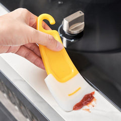 Non Stick Silicone Pan Scraper Easy to Clean for Dishes Bowls Utensils