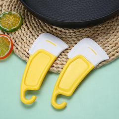 Non Stick Silicone Pan Scraper Easy to Clean for Dishes Bowls Utensils