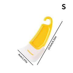 Non Stick Silicone Pan Scraper Easy to Clean for Dishes Bowls Utensils