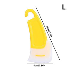 Non Stick Silicone Pan Scraper Easy to Clean for Dishes Bowls Utensils