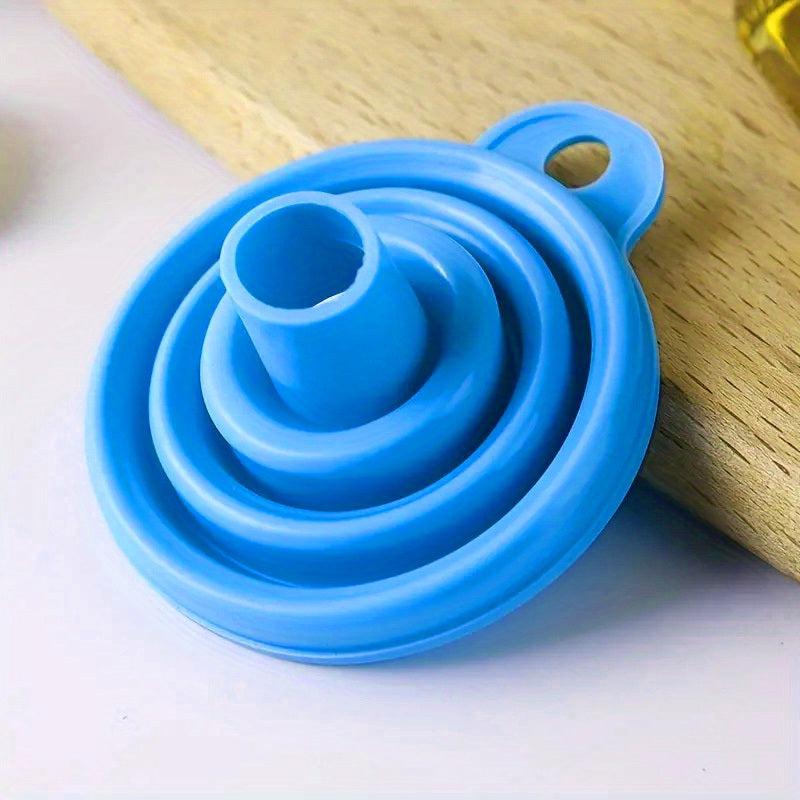 1pc Retractable Folding Mini Funnel for Wine & Refueling Pouring