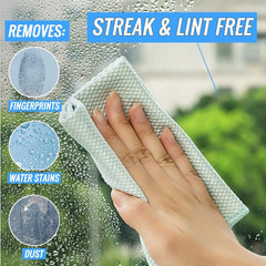 5 Pack Miracle Cleaning Cloths 40x30cm Streak Reusable Easy to Clean