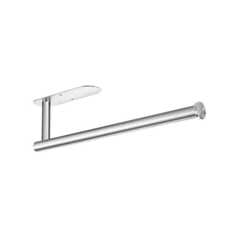 Adhesive Stainless Steel Paper Towel Holder Kitchen Wall Mount