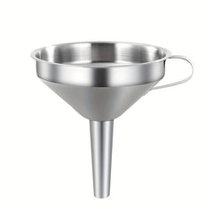 Stainless Steel Kitchen Funnel Strainer for Bottles & Canning