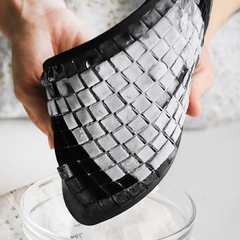 160 Square Grid Silicone Ice Tray Easy to Clean and Durable