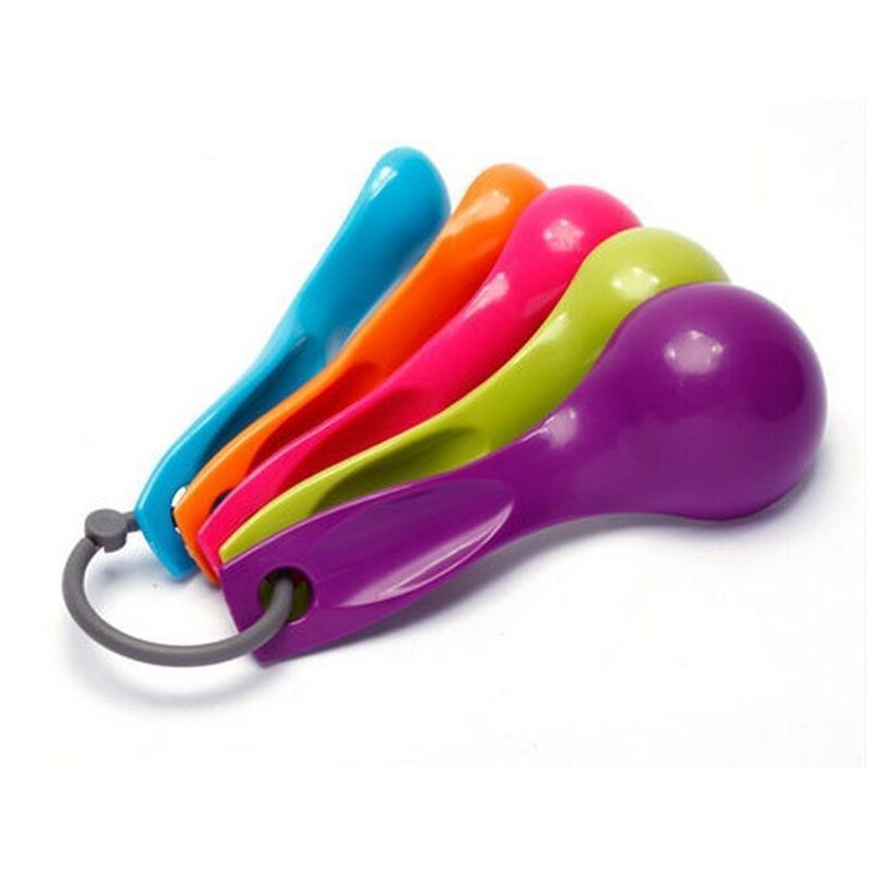 5pcs Colorful Measuring Spoons for Dry and Liquid Ingredients
