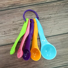 5pcs Colorful Measuring Spoons for Dry and Liquid Ingredients