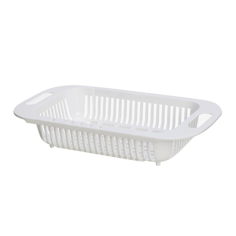 Retractable Drain Rack Kitchen Basket for Vegetables and Dishes
