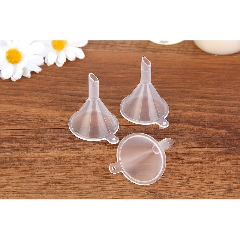 10pcs Mini Funnel Multifunctional Funnel for Bottle Filling Perfumes Chemicals