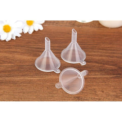 10pcs Mini Funnel Multifunctional Funnel for Bottle Filling Perfumes Chemicals