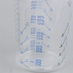 Set of 50 Paint Mixing Cups 600ml Calibrated Plastic Mixing Pots