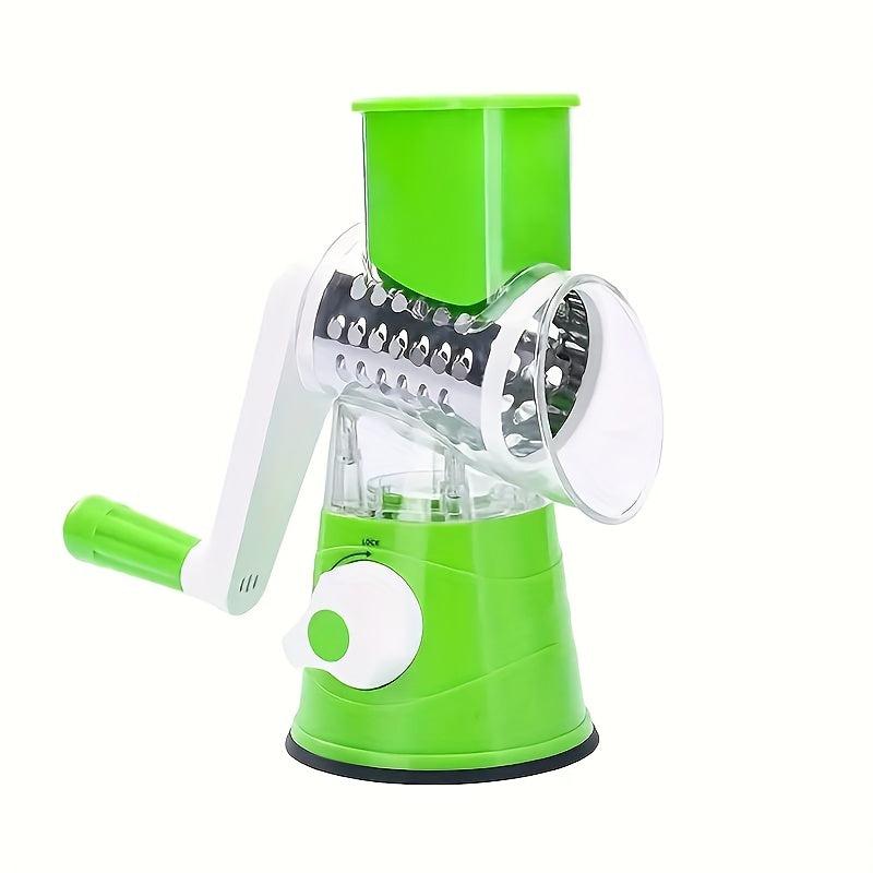 Multifunctional Rotary Vegetable Slicer And Grater Set
