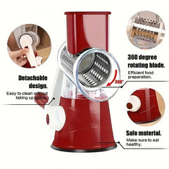 Multifunctional Rotary Vegetable Slicer And Grater Set