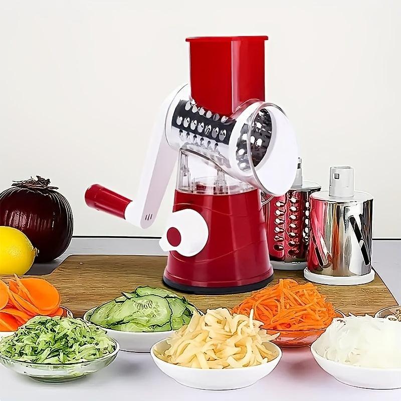 Multifunctional Rotary Vegetable Slicer And Grater Set