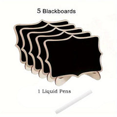 10pcs Mini Chalkboard Signs Cheese Markers Creative Food Signs For Party