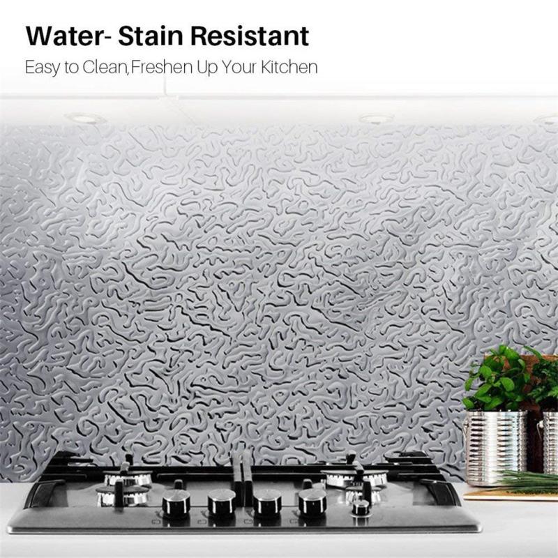 Aluminum Film Sticker for Cabinet & Kitchen Use