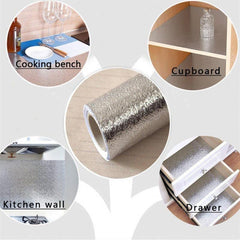 Aluminum Film Sticker for Cabinet & Kitchen Use