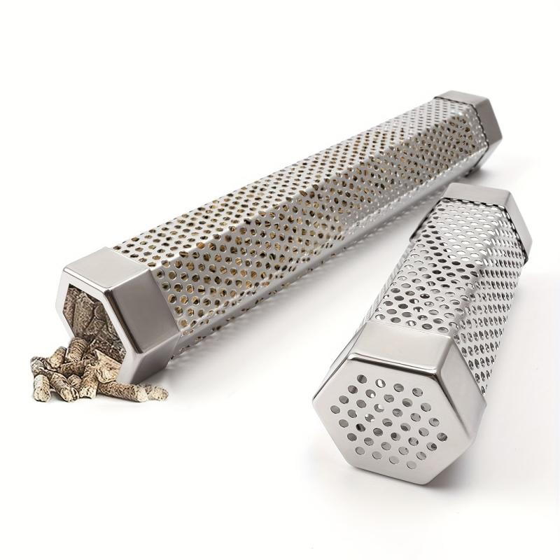 Stainless Steel Smoked Tube for Pellet Smokers - Perfect BBQ Accessory