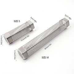 Stainless Steel Smoked Tube for Pellet Smokers - Perfect BBQ Accessory