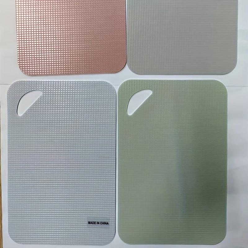 4pcs Flexible Thick Cutting Board Mats Heavy Duty Chopping Board Plastic