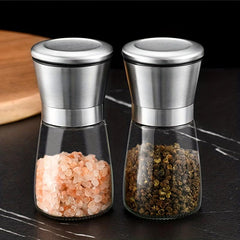 304 Stainless Steel Pepper Mill Grinder Manual Seasoning Bottle