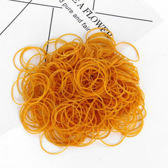 500pcs Yellow Rubber Bands 1.26in, 3in Diameter