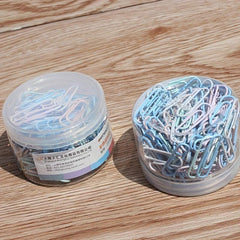 Morandi Colored Paper Clip 160 Pieces 29mm Financial Office Supplies