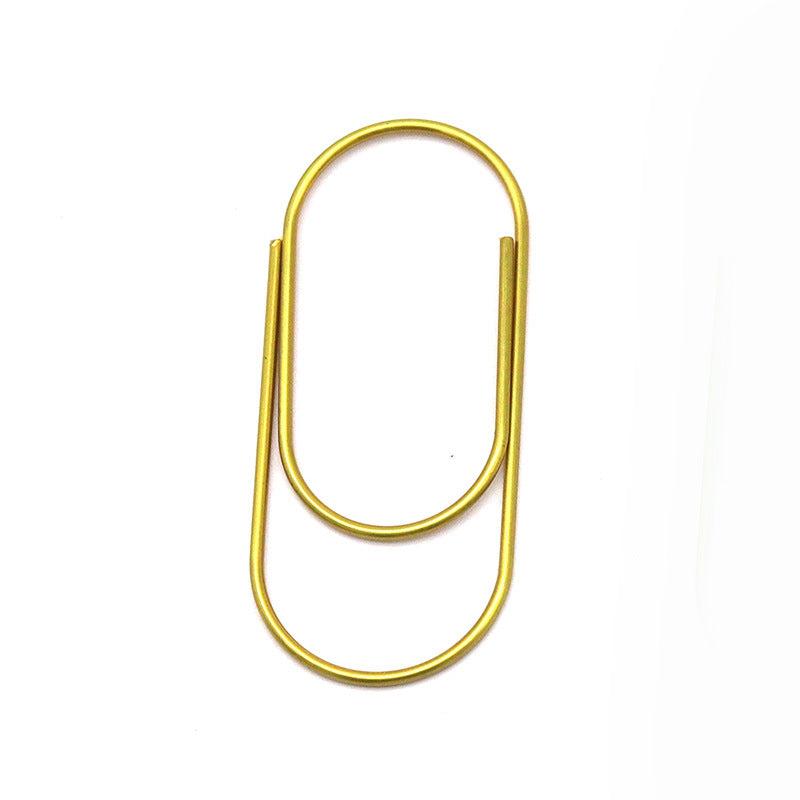 20pc Cartoon Paper Clips Colorful Metal Bookmark Office Supply