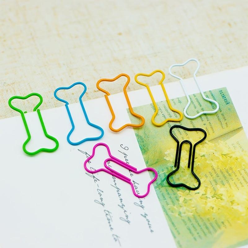 50pcs Mixed Metal Paper Clips for Modelling and Crafting