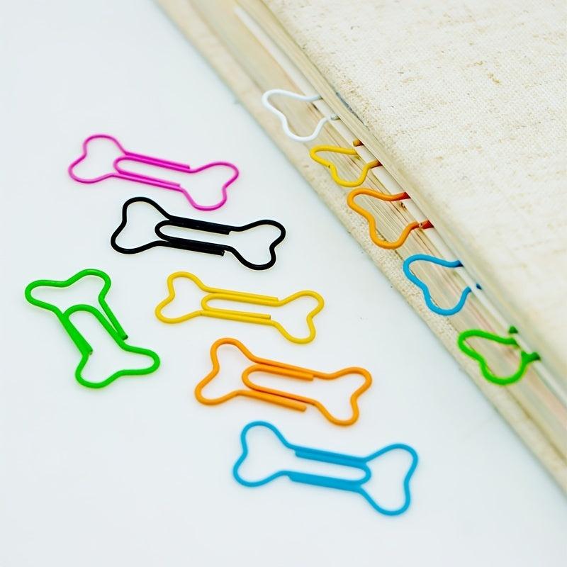 50pcs Mixed Metal Paper Clips for Modelling and Crafting