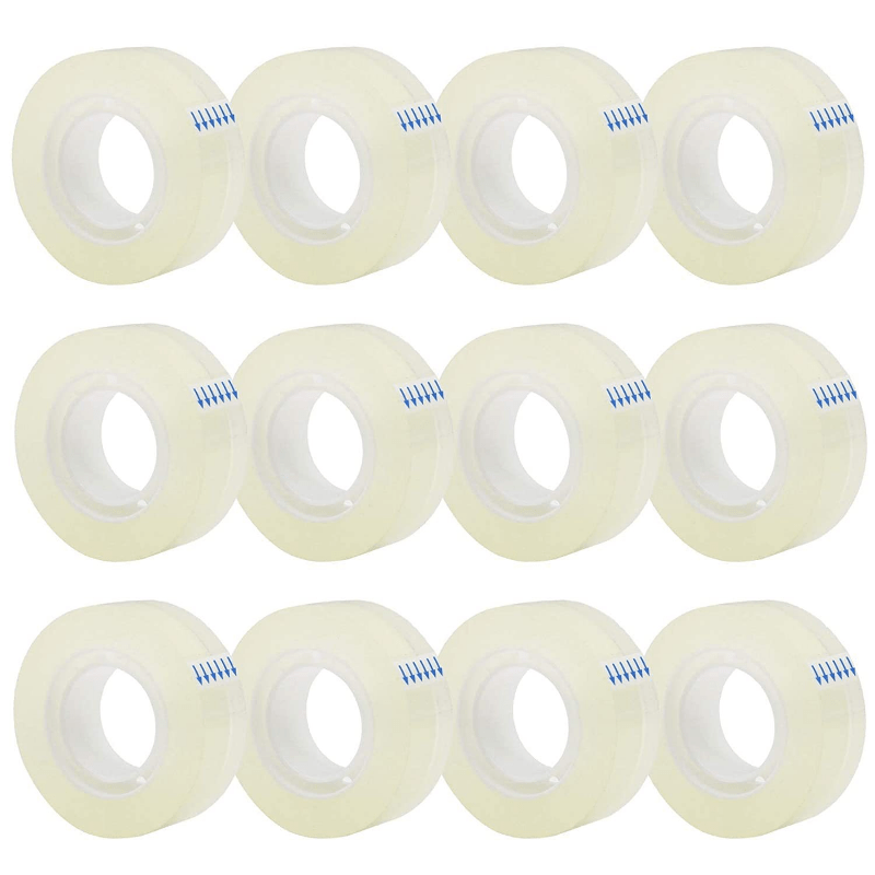 Transparent Gloss Tape 2540 0 Cm with Replacement Pack