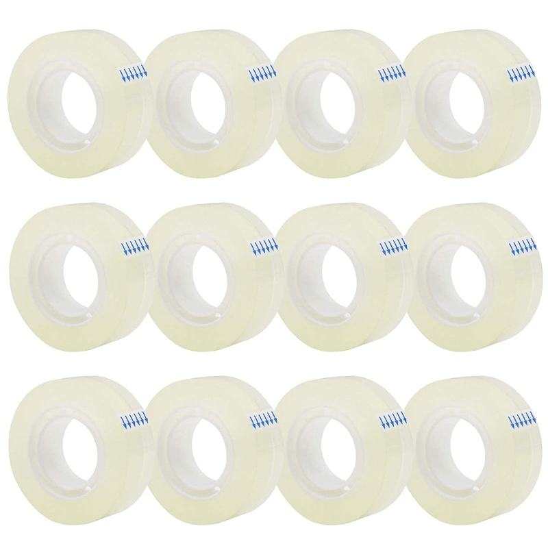 Transparent Gloss Tape 2540 0 Cm with Replacement Pack