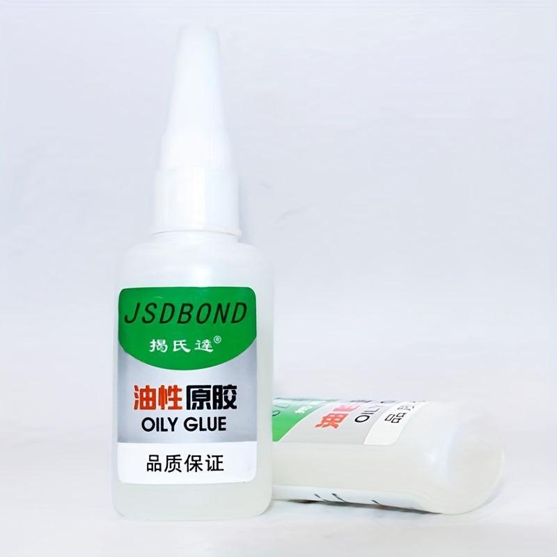2pcs CA Plastic Glue Clear Instant Glue for Wood Glass