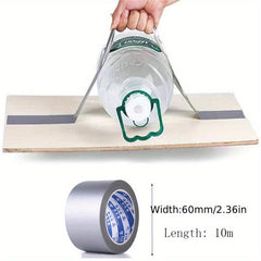Adhesive Fabric Duct Tape 10 Meter Waterproof Silver Gray Tape