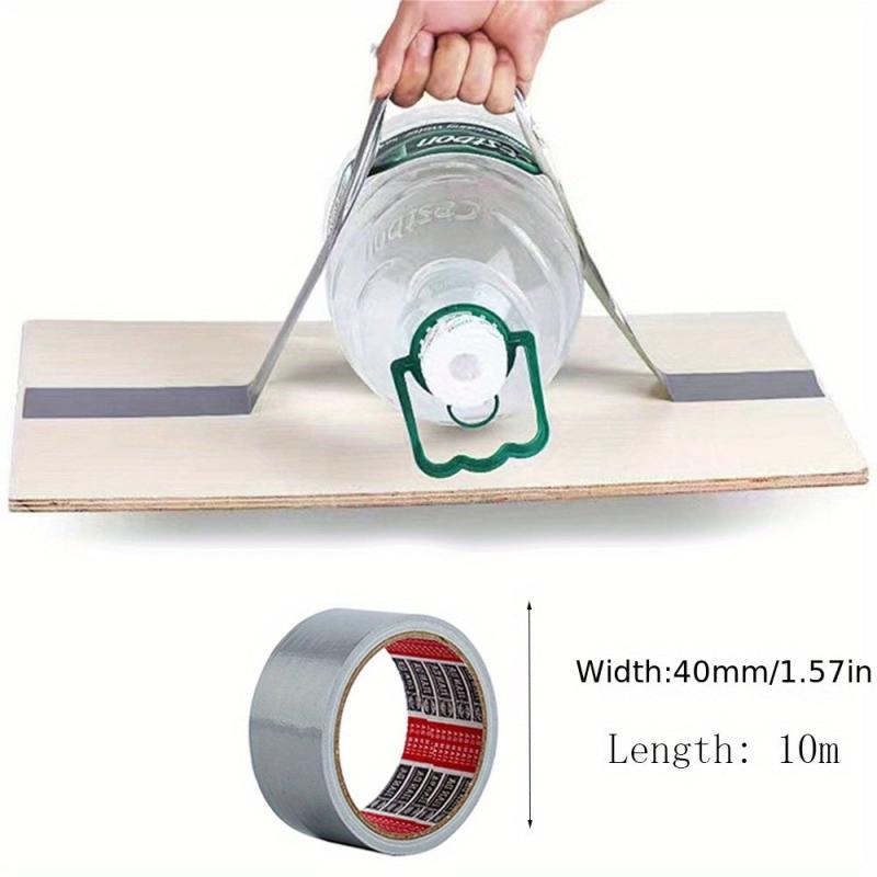 Adhesive Fabric Duct Tape 10 Meter Waterproof Silver Gray Tape
