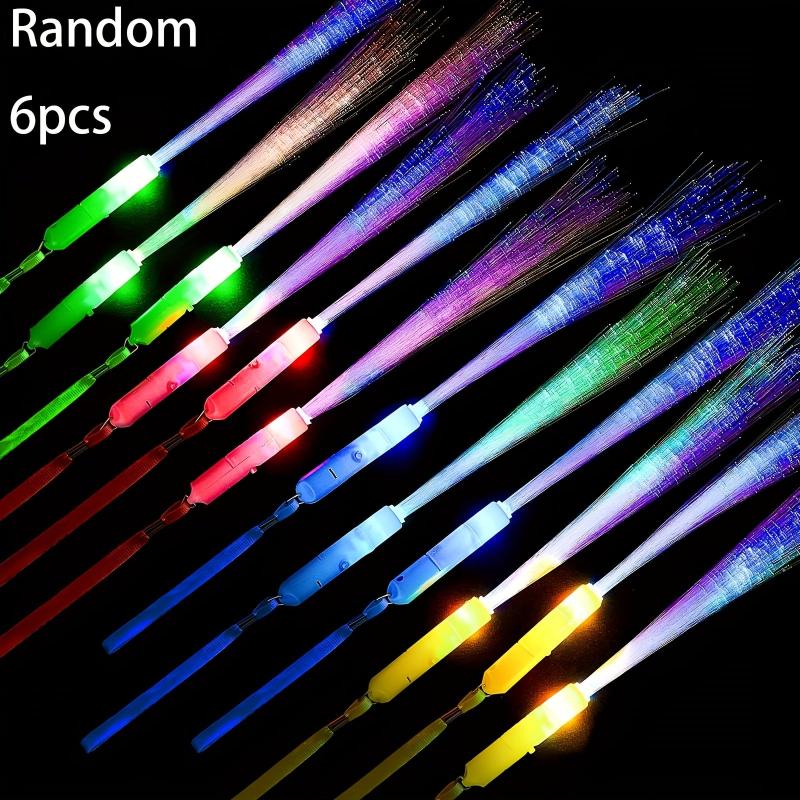12pcs Fiber Optic Glow Stick LED Bar Party Wedding Props